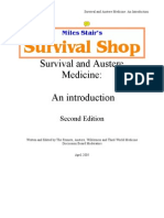 SURVIVAL AND AUSTERE MEDICINE – AN INTRODUCTION – MILES STAIR’S SURVIVAL SHOP