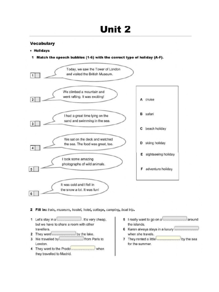 Legacy A2 Unit 2 Test | PDF