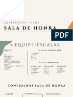 Sala de Honra - A Voz