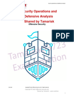 Offensive Security - SOC-200 OSDA