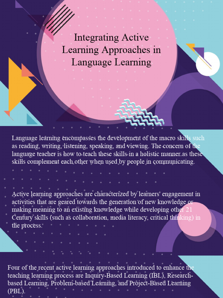 Active Learning in Language Education | PDF
