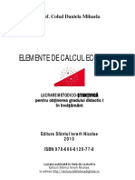 Elemente de Calcul Economic-Cohal Daniela Mihaela