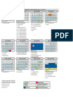 2024 - Calendario Por Meses PDF
