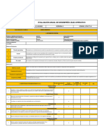 Evaluacion de Desempeño Javier Enrique Perez Arguello