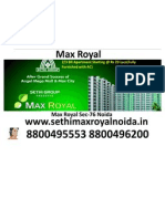 Max Royal Apartments Booking