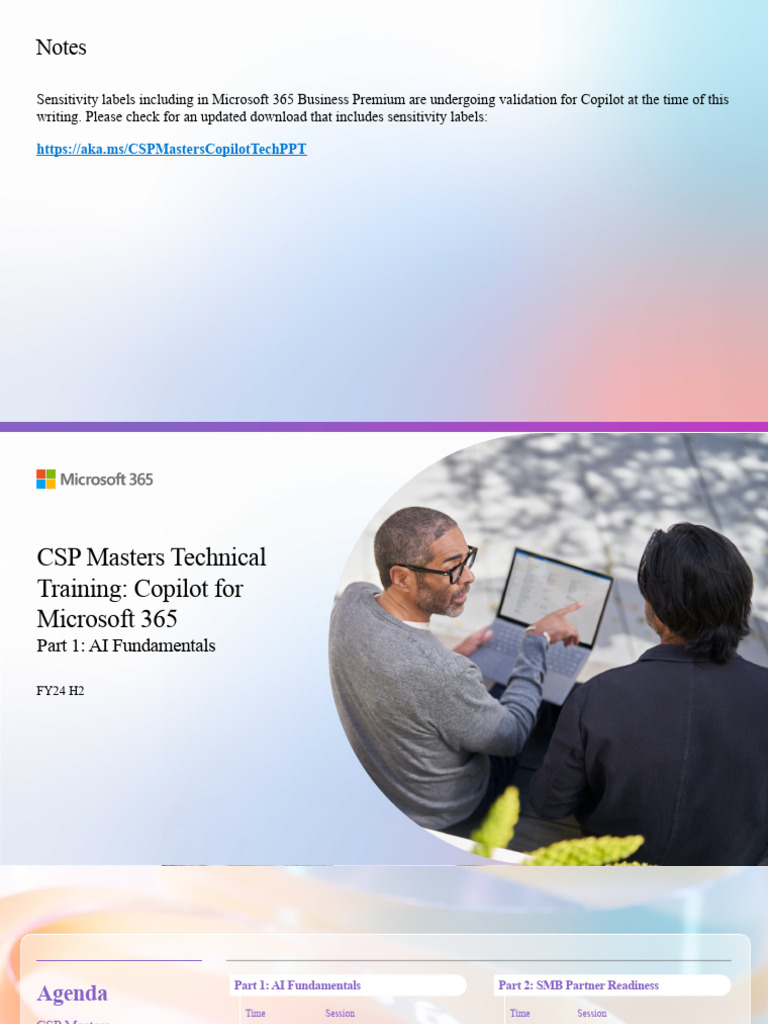 Copilot Fundamentals for Microsoft 365 | PDF | Artificial Intelligence ...