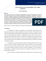 Dinâmicas de Colaboração e Poder Na Governança Pública: Uma Análise Integrativa