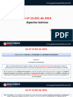 1 - Lei N 13.021 de 2014 - Aspectos Te Ricos