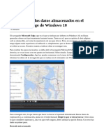 Cómo Borrar Los Datos Almacenados en El Navegador Edge de Windows 10