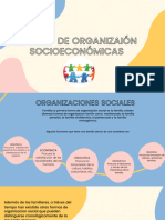 Formas de Organizaión Socioeconómicas
