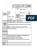 Ficha de Seguridad