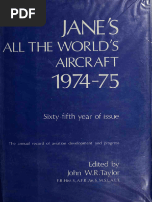 Jane's All The World's Aircraft 1974-75 | PDF | Unmanned Aerial