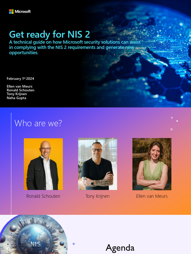 NIS 2 Compliance with Microsoft Solutions | PDF | Security | Computer ...
