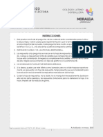 Ensayo Lenguaje (Adaptación DEMRE) Moraleja 2023