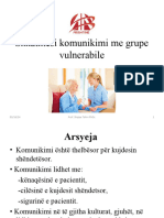Shkathtësi Komunikimi Me Grupe Vulnerabile: 03/16/24 Prof. Shqipe Tahiri Phdc. 1