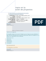 Factor Humano en La Administración de Proyectos Semana 2