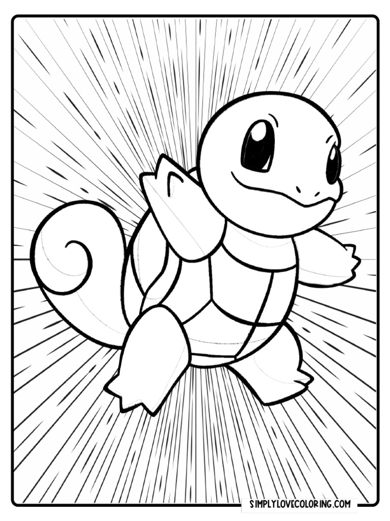 Squirtle-Pokemon-coloring-pages-simplylovecoloring.com_ | PDF