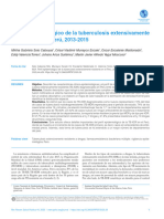 Perfil Epidemiológico de La Tuberculosis Extensivamente Resistente en El Perú, 2013-2015