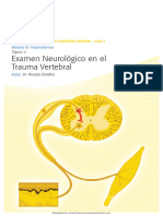 PFC - Ciclo 1 - Mod III - Traumatismos - Top 2 - Examen Neurológico en El Trauma Verterbral