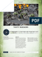 Aos Warscroll Nasty Skulkers en