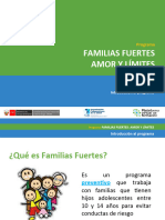 Presentacion de Familias Fuertes