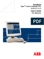 3BUR001980R3501 A en Taylor Control Language (TCL) Users Guide - Versions 2.7 To 3.5