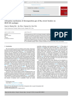 Adsorption Mechanism of Decomposition