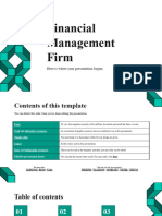 Financial Management Firm by Slidesgo