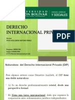 Unidad 1.2 Naturaleza Del Derecho Internacional Privado Modificado 2024 - 1 Actualizada