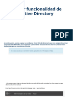 Añadir Funcionalidad de Active Directory