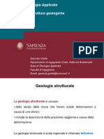 Caratterizzazione Di Pieghe e Faglie