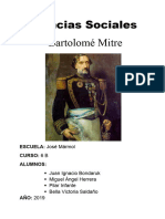 Bartolomé Mitre Biografía