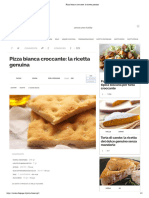 Pizza Bianca Croccante