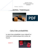 Probabilités Cours