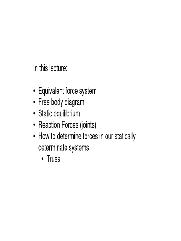 Understanding Static Equilibrium and Forces | PDF | Force | Mechanics