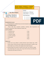 LKPD Klasifikasi Makhluk Hidup & Benda