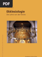 Ekklesiologie: Die Lehre Von Der Kirche