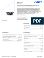 SKF 22211 EK specification