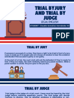 Trial Jury VS Trial by Judge