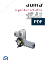Electric Part-Turn Actuators: SG 05.1 - SG 12.1 SGR 05.1 - SGR 12.1 With Actuator Controls Auma Matic Am 01.1