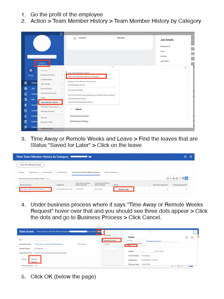 Delete Saved for Later PDF