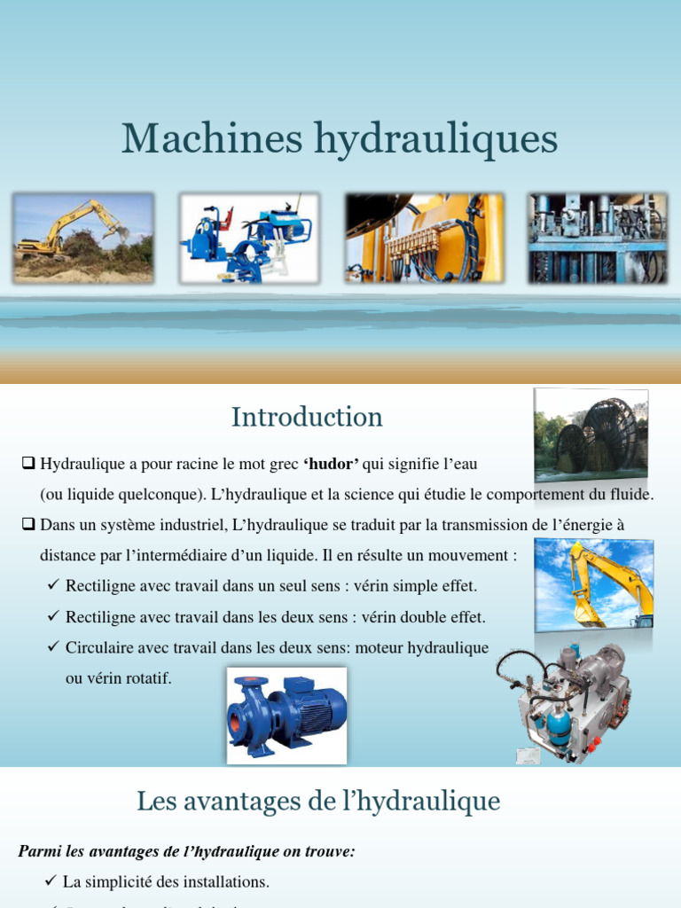 Types de Pompes Hydraulique | PDF | Pompe | Hydraulique