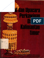 Adat Dan Upacara Perkawinan Daerah Kaltim