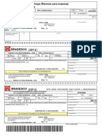 BRADESCO 237-2: Comprovante de Entrega (Retornar para Empresa)