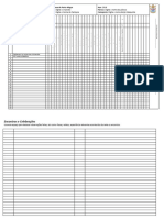 Lista de Presença Crisma 2 2022