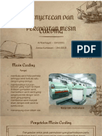 PDF Penyetelan Dan Perawatan Mesin Carding - Compress