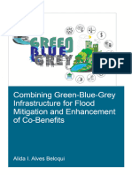 Combining Green-Blue-Grey Infrastructure For Flood Mitigation and Enhancement of Co-Benefits