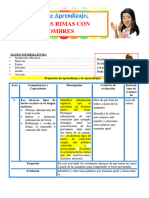 2° Sesión Día 3 Com Leemos Rimas Con Nombres