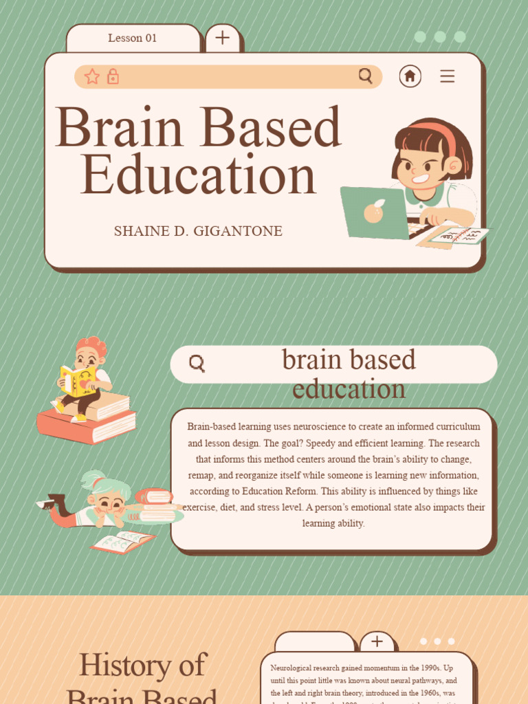 Brain Based Education | Download Free PDF | Learning | Memory