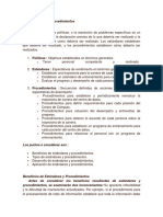 2.1. - Estándares y Procedimientos